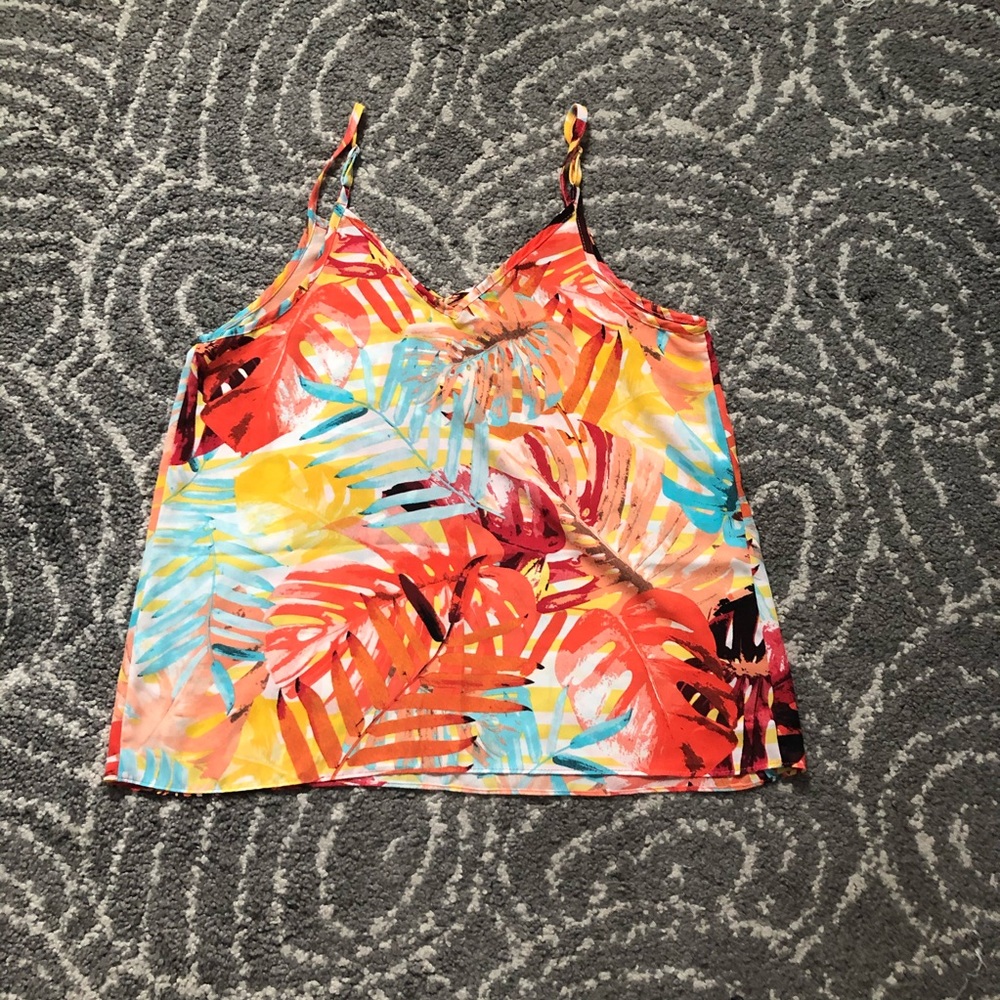 Asher by Fab’rik Tropical Print Camisole - Size M